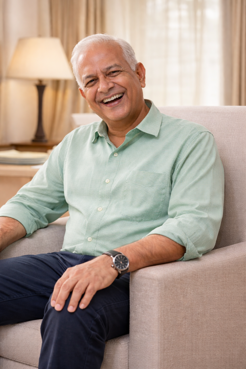 Happy Patient Mr Verma